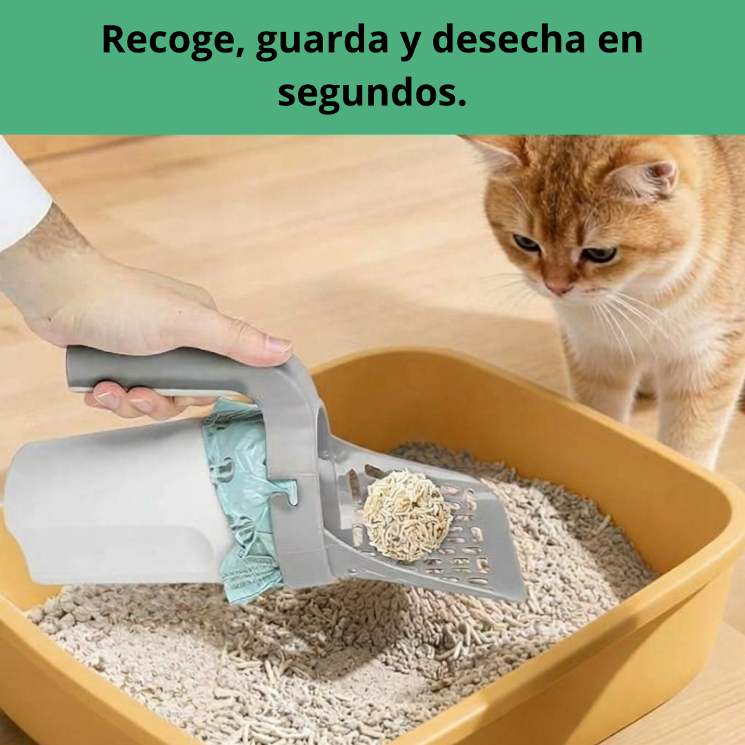Pala Higiénica para Mascotas 3 en 1