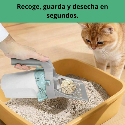 Pala Higiénica para Mascotas 3 en 1
